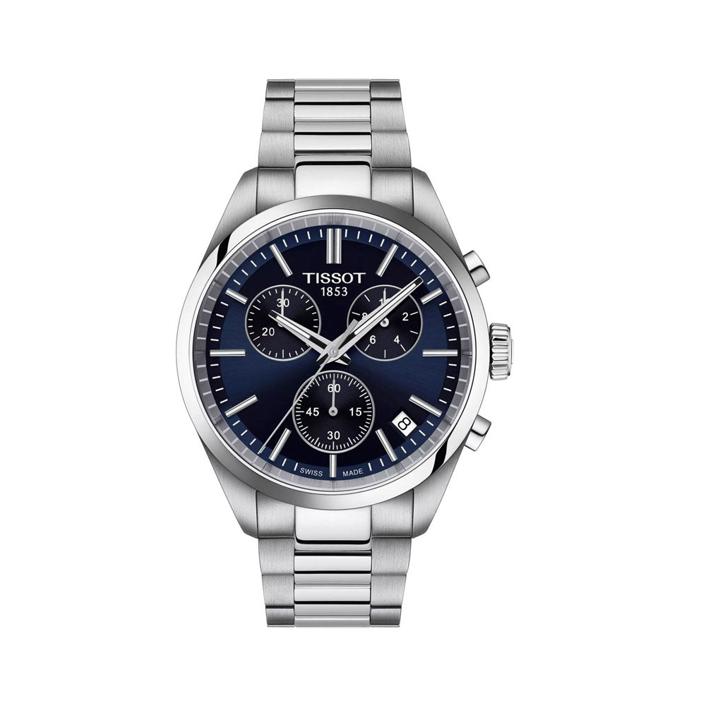 TISSOT Men's PR 100 Blue Dial Watch | T150.417.11.041
