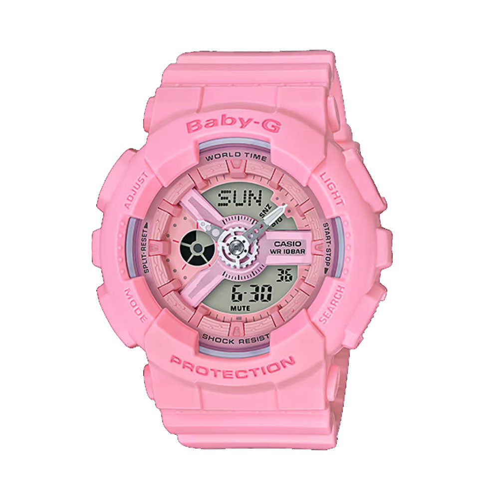 BABY-G Women's Analogue-Digital Quartz Sports Watch| BA-110-4A1DR