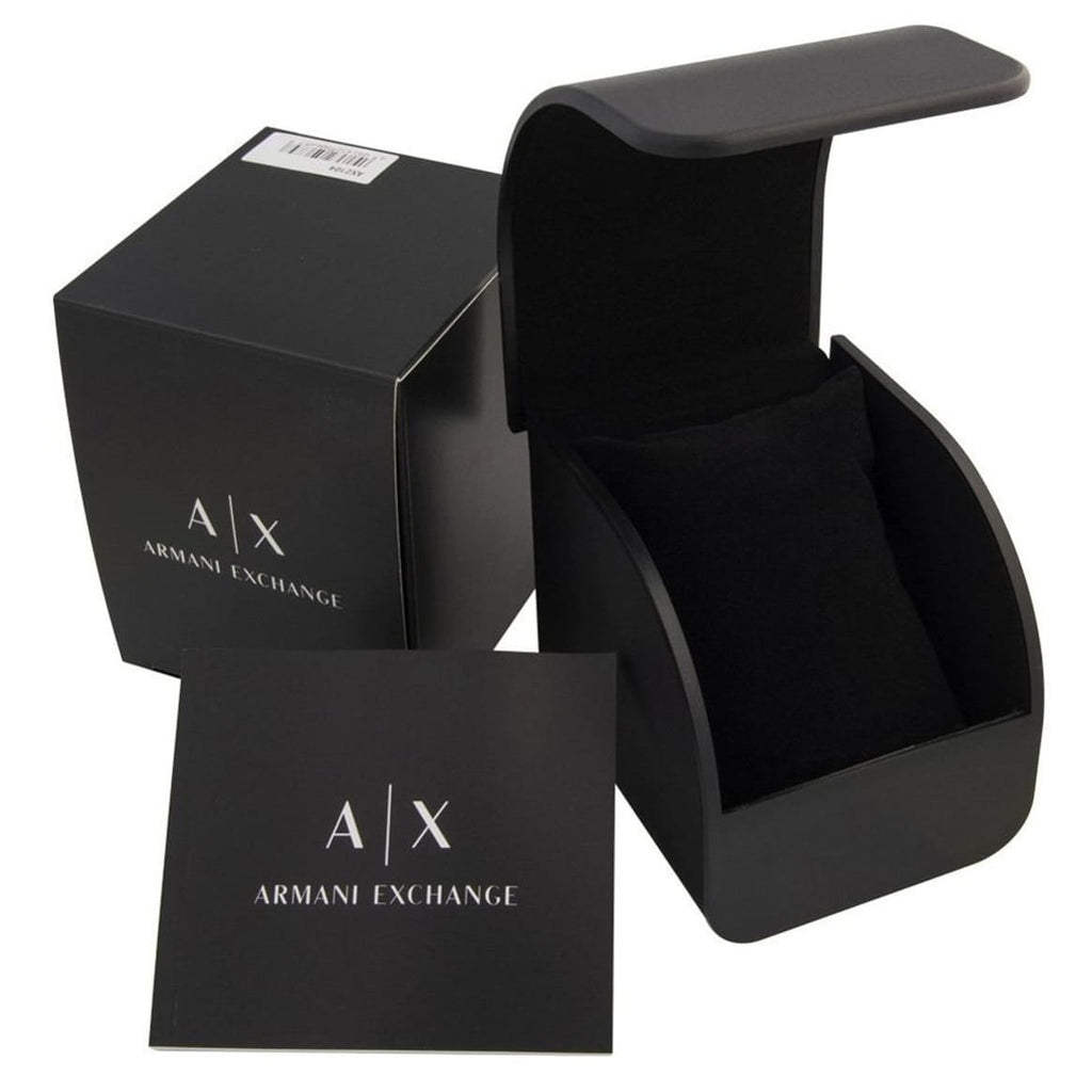 Armani Exchange Men's Silver & Gold Band Watch | AX2332