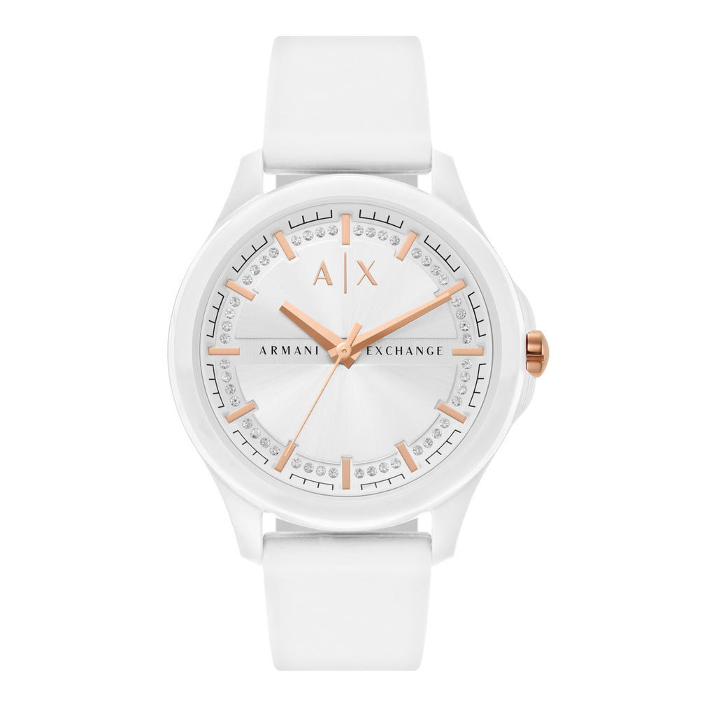 Armani Exchange Women's Hampton Crystal Watch | AX5268