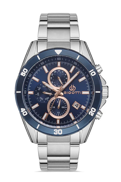 BIGOTTI MILANO MENS STAINLESS STEEL STRAP WATCH | BG.1.10247-2