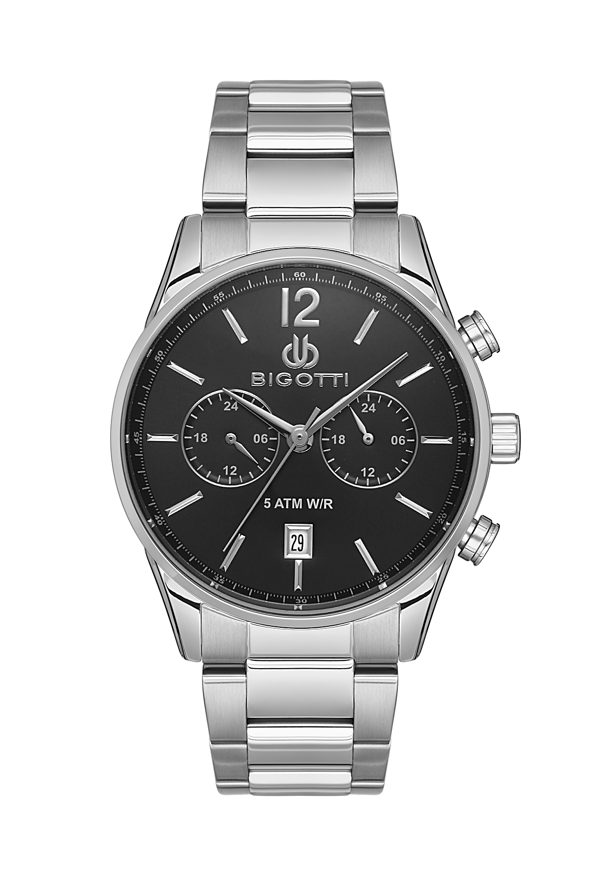 BIGOTTI MILANO MENS STAINLESS STEEL STRAP WATCH | BG.1.10509-2