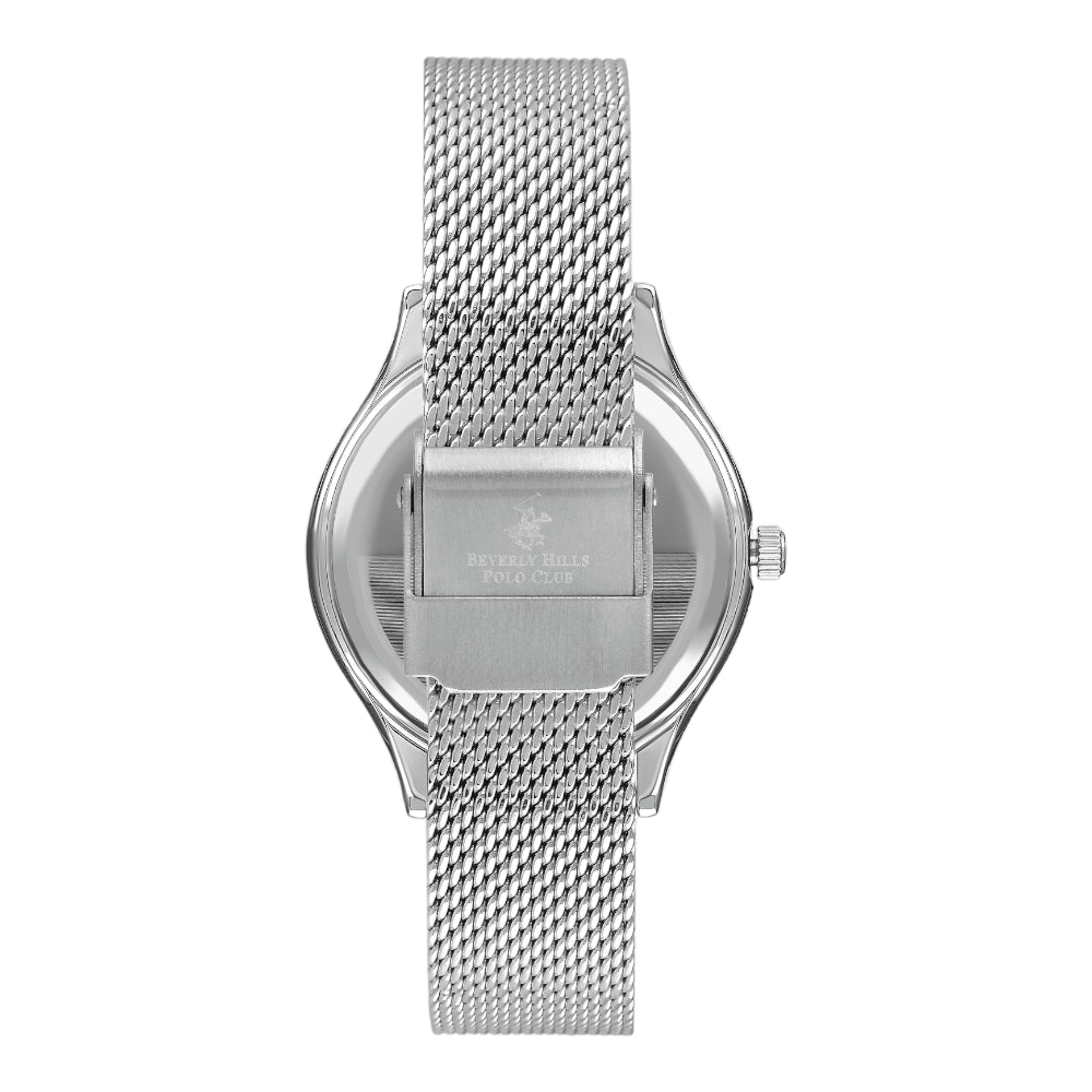 BEVERLY HILLS POLO CLUB Women’s Mesh Band Watch | BP3167C.320