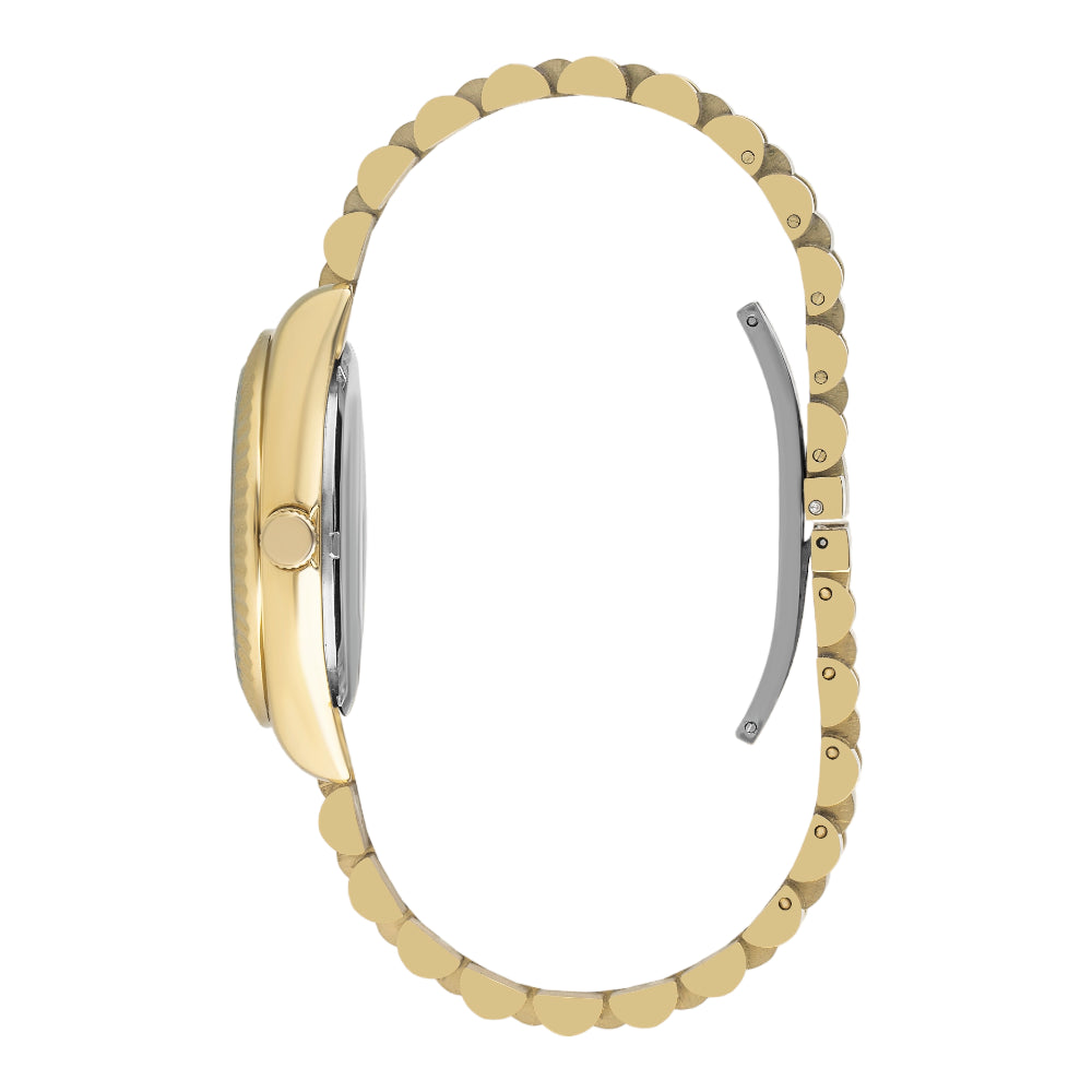 BEVERLY HILLS POLO CLUB Women’s Analog MOP White Dial Watch | BP3172C.120