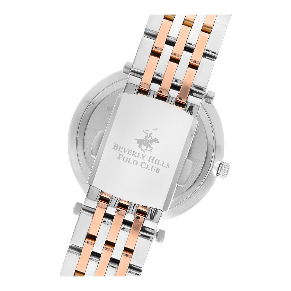 BEVERLY HILLS POLO CLUB Women’s Analog Silver Dial Watch | BP3183C.530