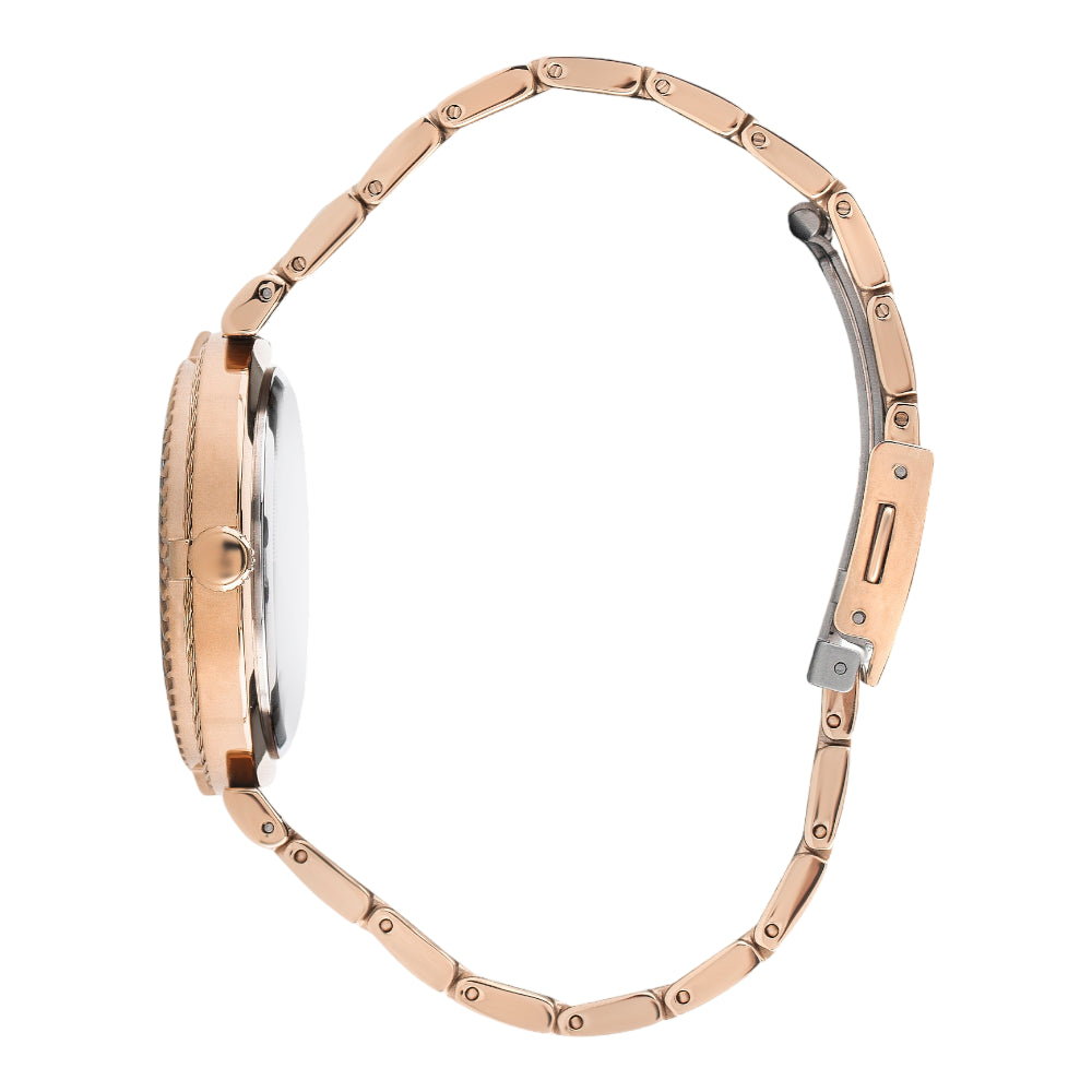 BEVERLY HILLS POLO CLUB Women’s Rose Gold Band Watch | BP3222X.420