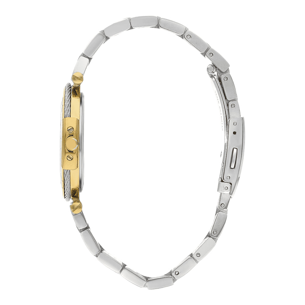 BEVERLY HILLS POLO CLUB Women’s Analog White Mop Dial Watch | BP3333X.220