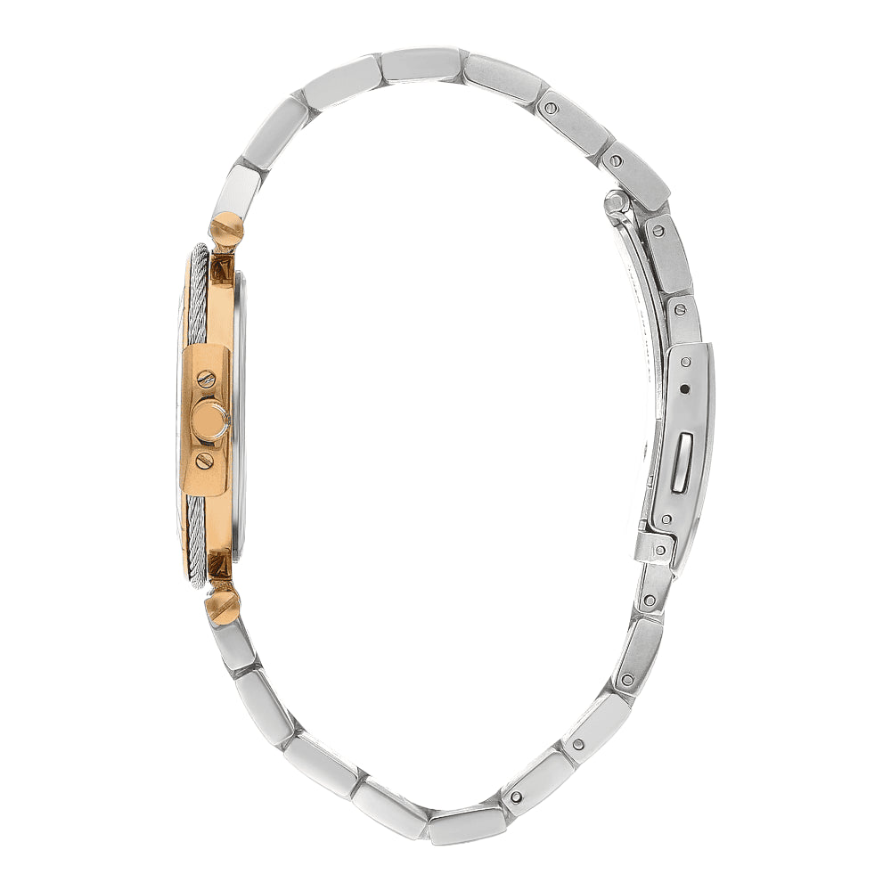 BEVERLY HILLS POLO CLUB Women’s Analog White Mop Dial Watch | BP3333X.420