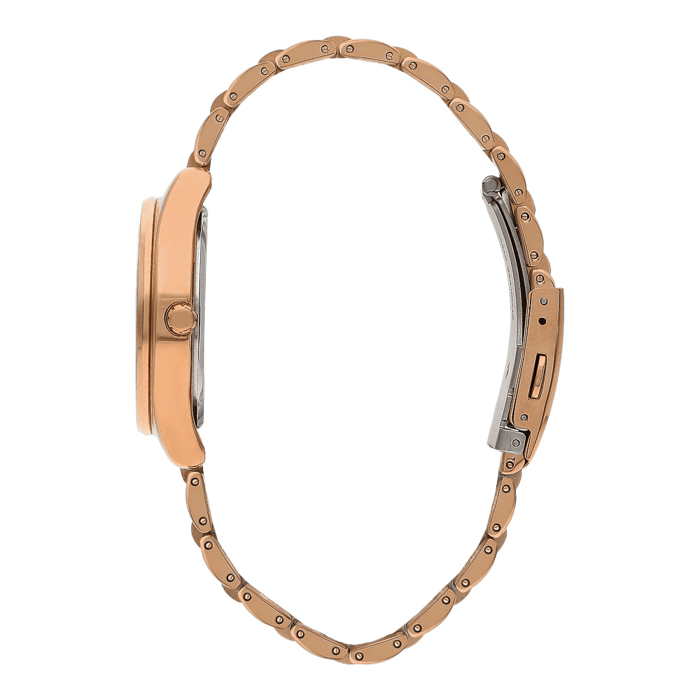 BEVERLY HILLS POLO CLUB Women’s Multi-Function Rose Gold Band Watch | BP3350X.430