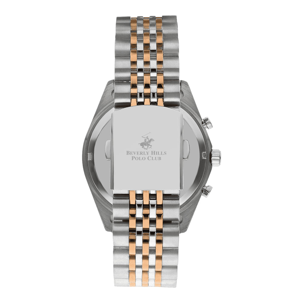 BEVERLY HILLS POLO CLUB Men’s Multi Function Black Dial Watch | BP3354X.550