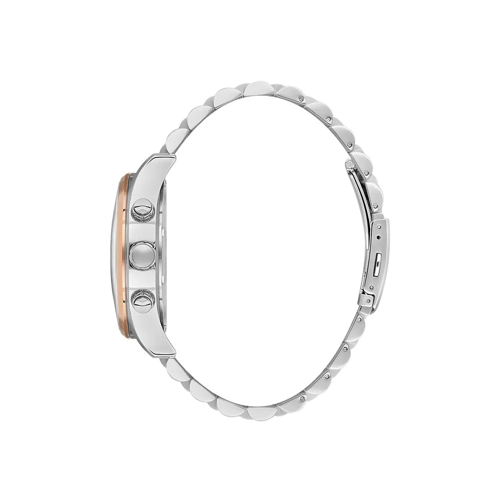 Beverly Hills Polo Club Men’s Multi Function Silver & Gold Watch | BP3395X.570