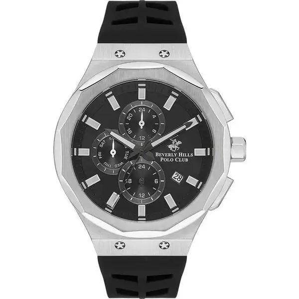 Beverly Hills Polo Club Men’s Multi Function Black Dial Watch | BP3535X.351