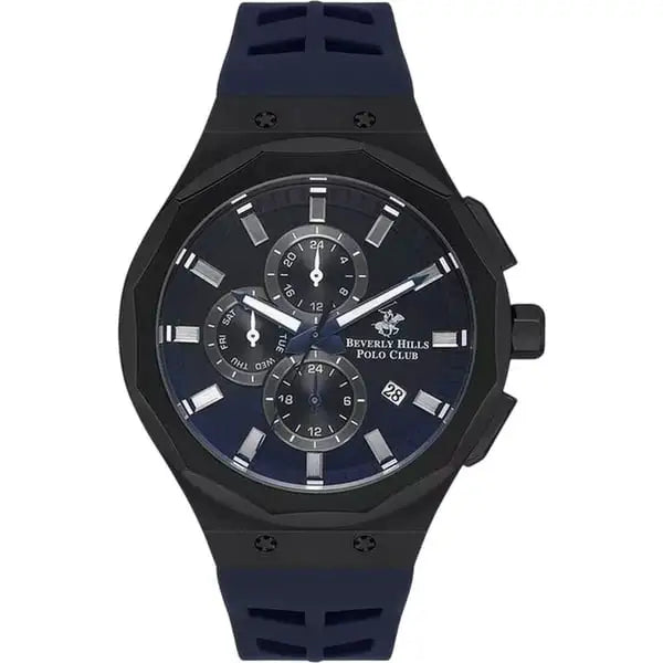Beverly Hills Polo Club Men’s Multi Function Dark Blue Dial Watch | BP3535X.699