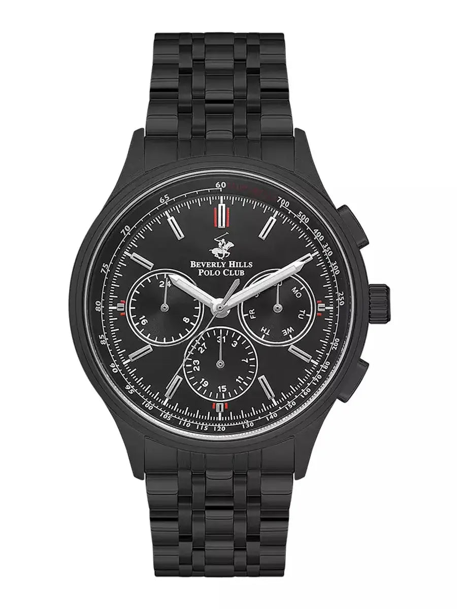 BEVERLY HILLS POLO CLUB Men's Black Dial Watch | BP3556X.650