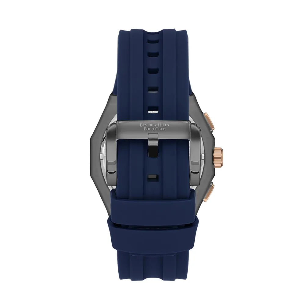 Beverly Hills Polo Club Men’s Multi Function Blue Dial Watch | BP3557X.899