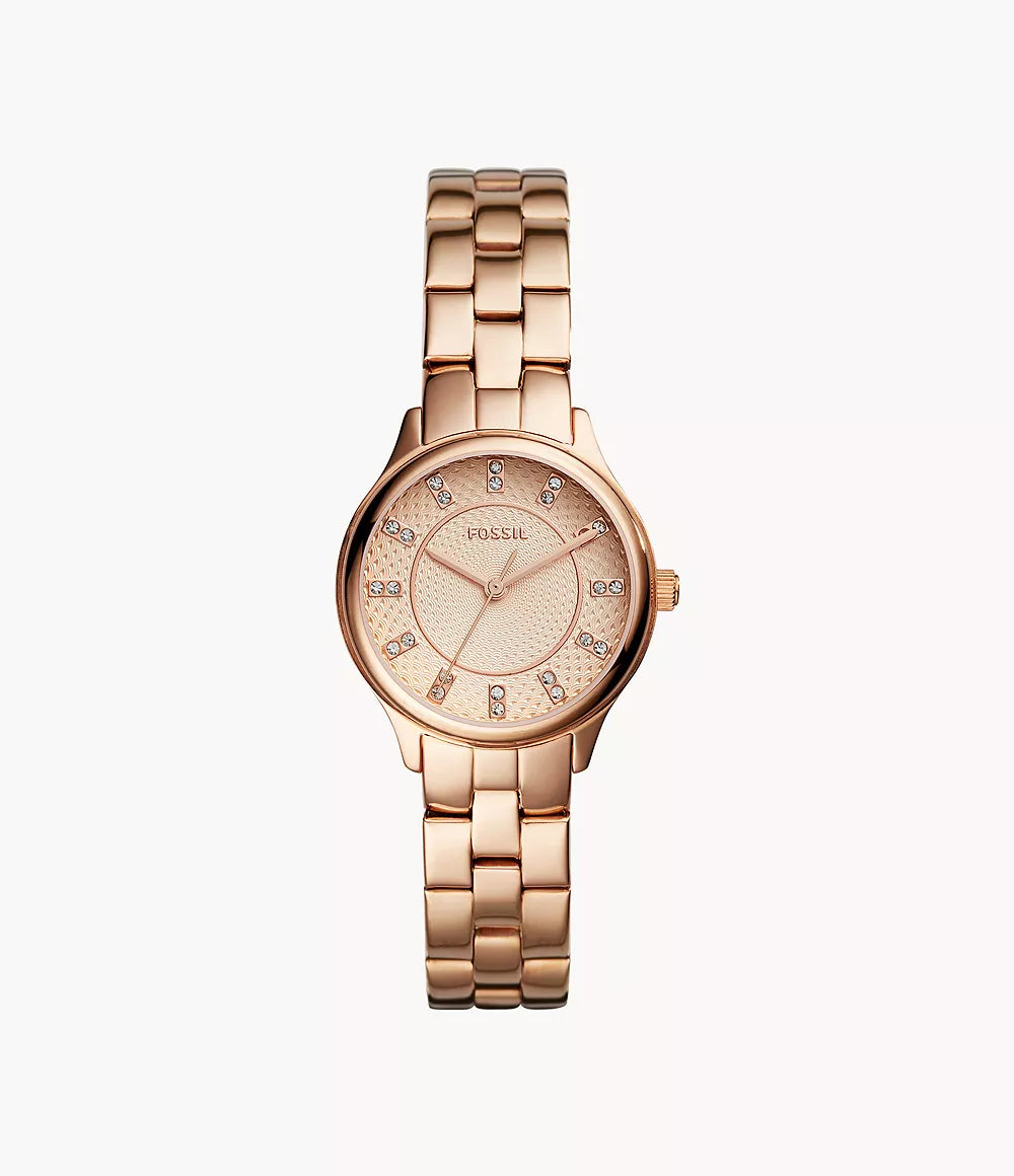 FOSSIL Women's Rose Gold Watch | BQ1571