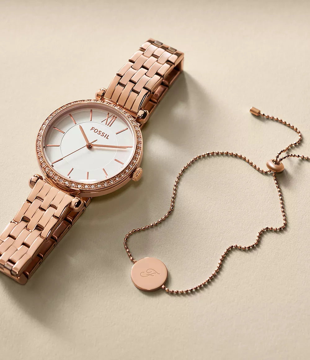 FOSSIL Women's Rose Gold Watch | BQ3497