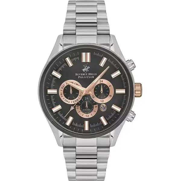 Beverly Hills Polo Club Men’s Multi Function Black Dial Watch | Bp3395X.360