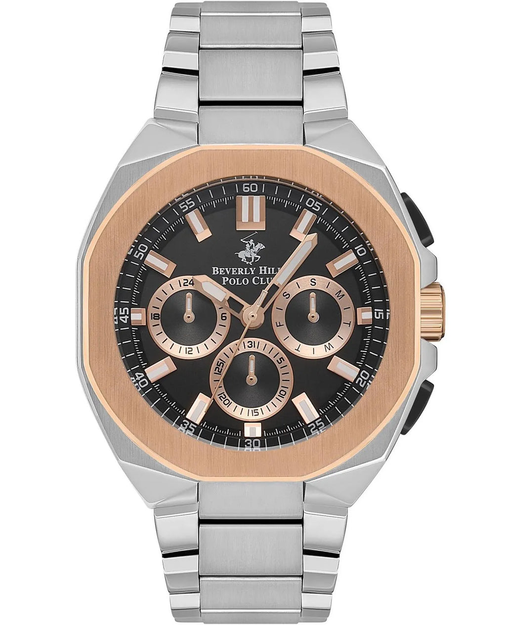 Beverly Hills Polo Club Men’s Multi Function Black Dial Watch | Bp3537X.550