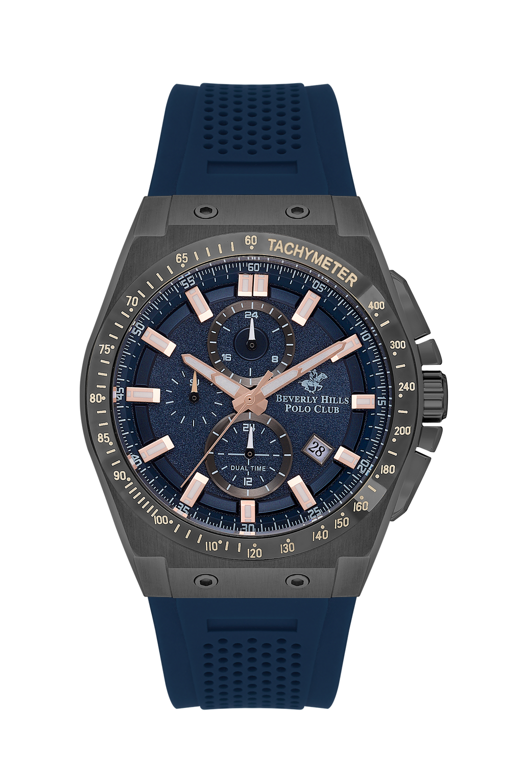 Beverly Hills Polo Club Men’s Multi Function Dark Blue Dial Watch | Bp3541X.099