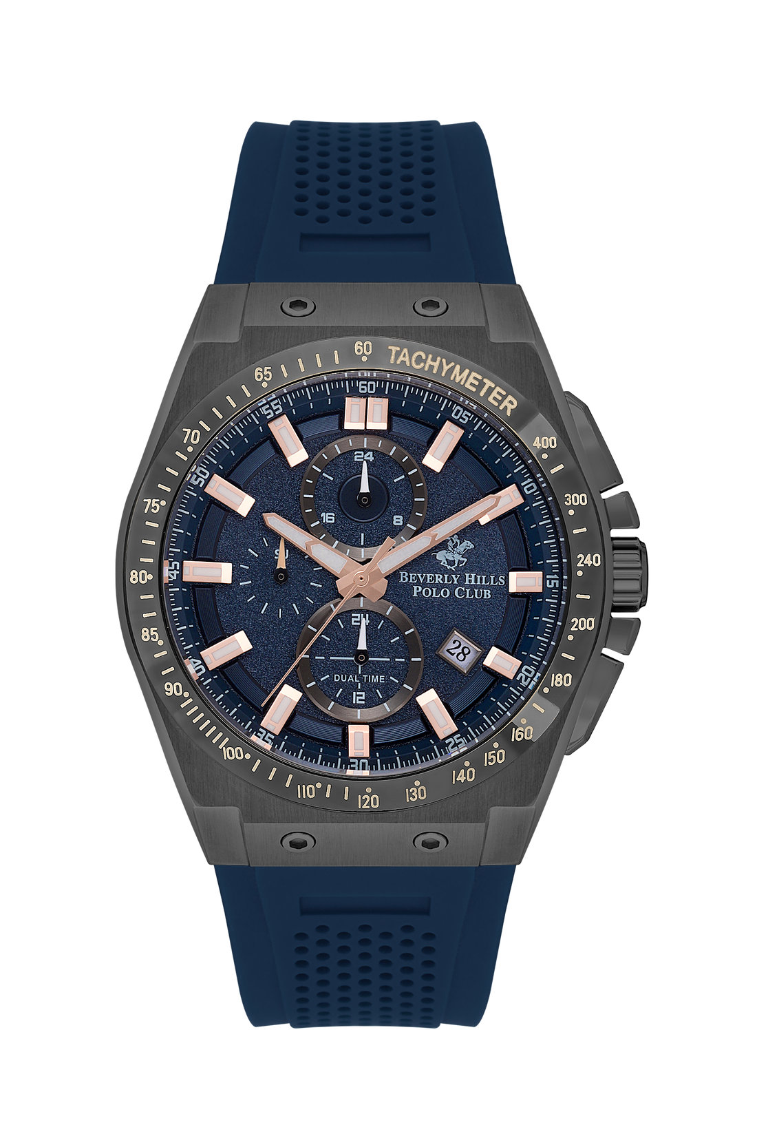 Beverly Hills Polo Club Men’s Multi Function Dark Blue Dial Watch | Bp3541X.099
