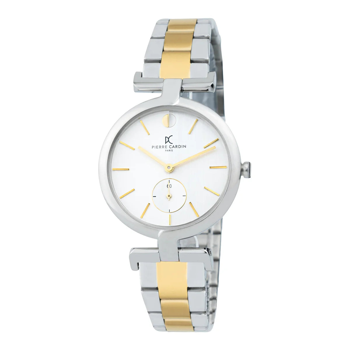 PIERRE CARDIN Women's Silver & Gold Band Watch | CMD.3521