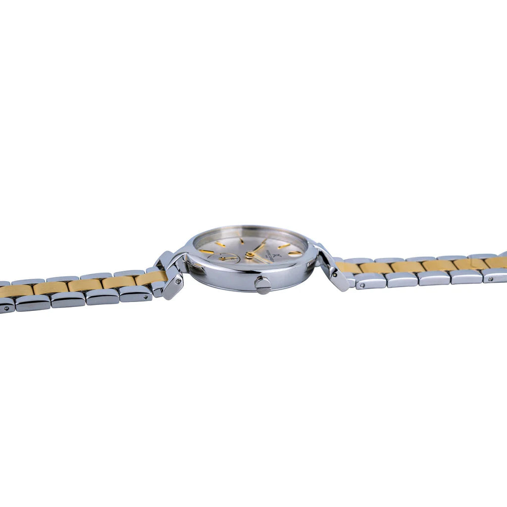 PIERRE CARDIN Women's Silver & Gold Band Watch | CMD.3521