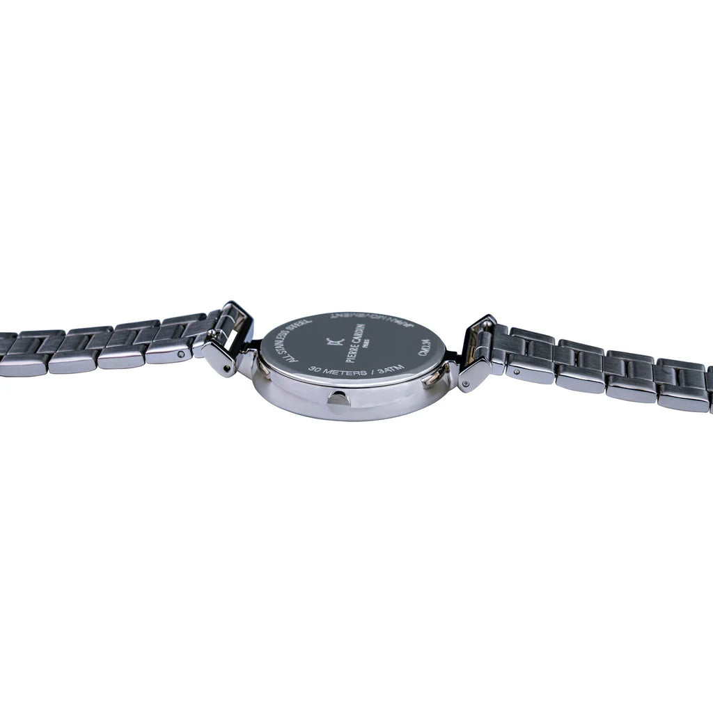 PIERRE CARDIN Women's Silver & Gold Band Watch | CMD.3521