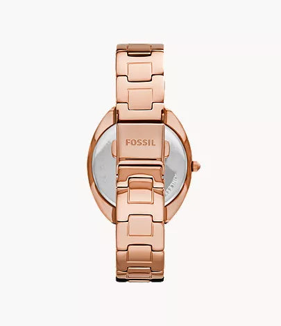 FOSSIL Women's Gabby Rose Gold-Tone Watch | ES5070