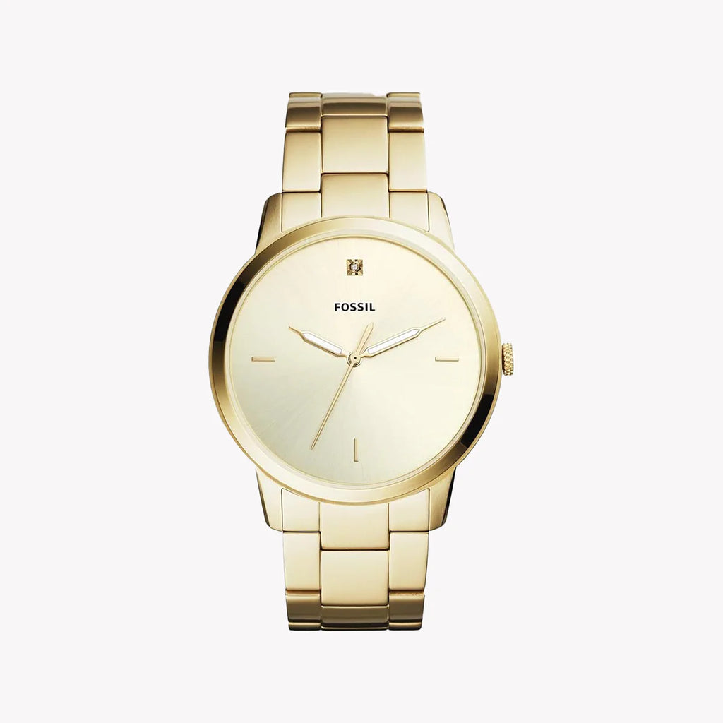 FOSSIL Men's Gold Stainless Steel Watch | FS5457