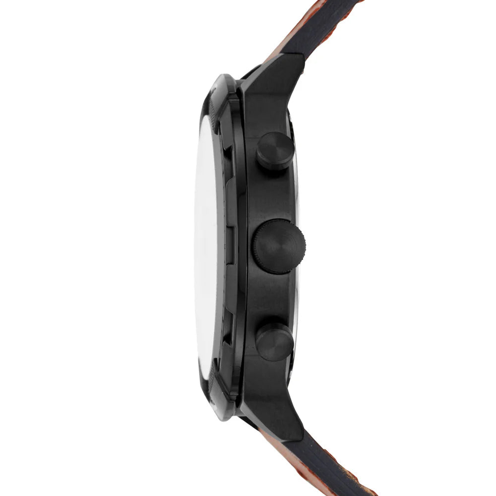 FOSSIL Men's Bronson Chronograph Luggage Leather Watch | FS5714