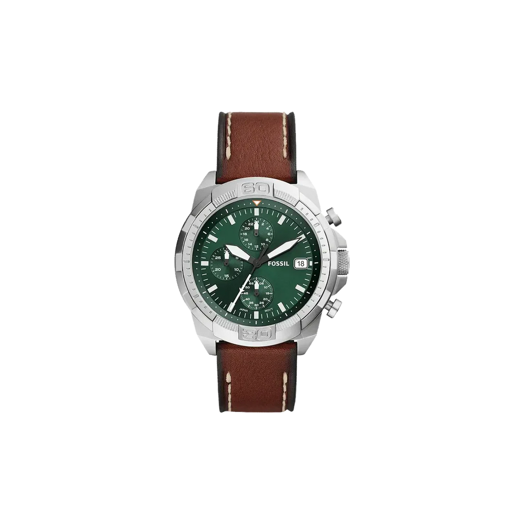 FOSSIL Men's Brown Leather Watch | FS5898
