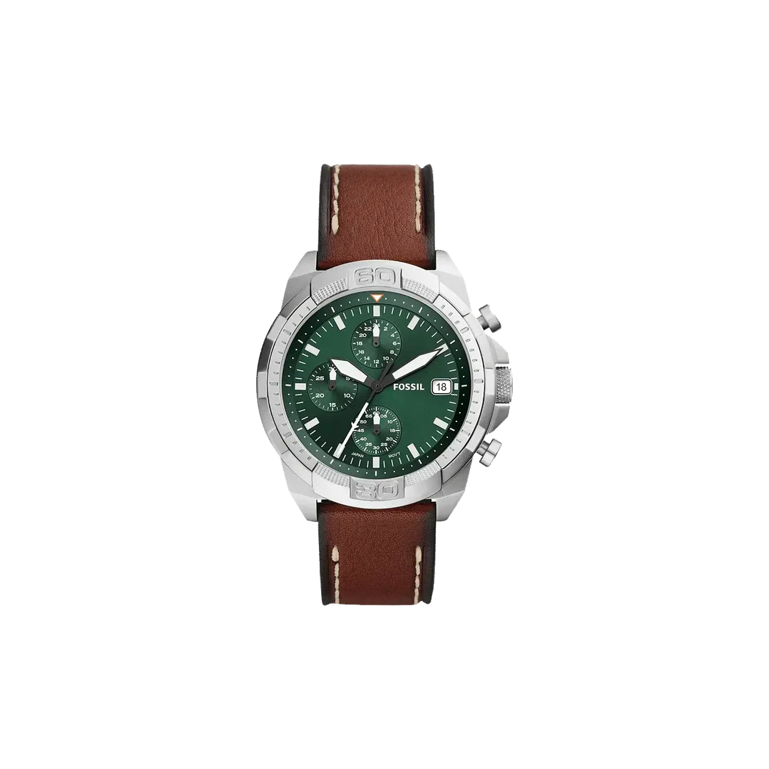 FOSSIL Men's Brown Leather Watch | FS5898