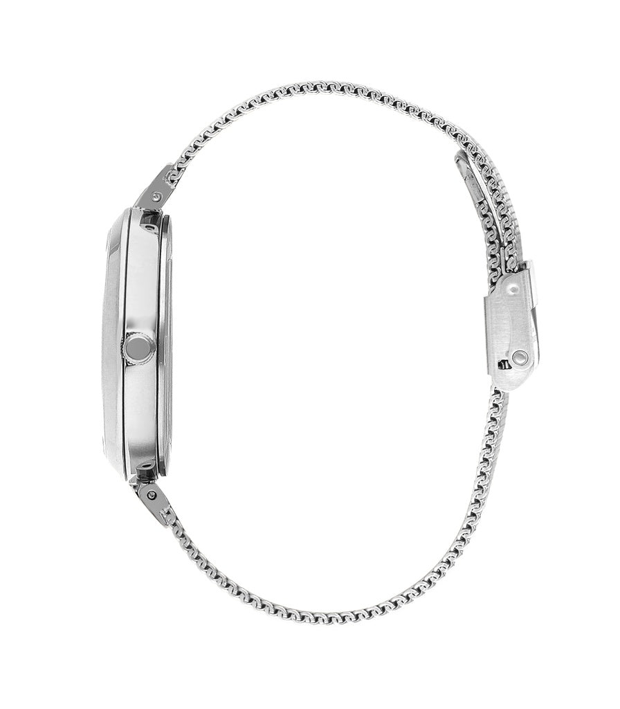 LEE COOPER Women’s Analog Blue MOP Dial Watch With Gift set necklace- LC07806.390