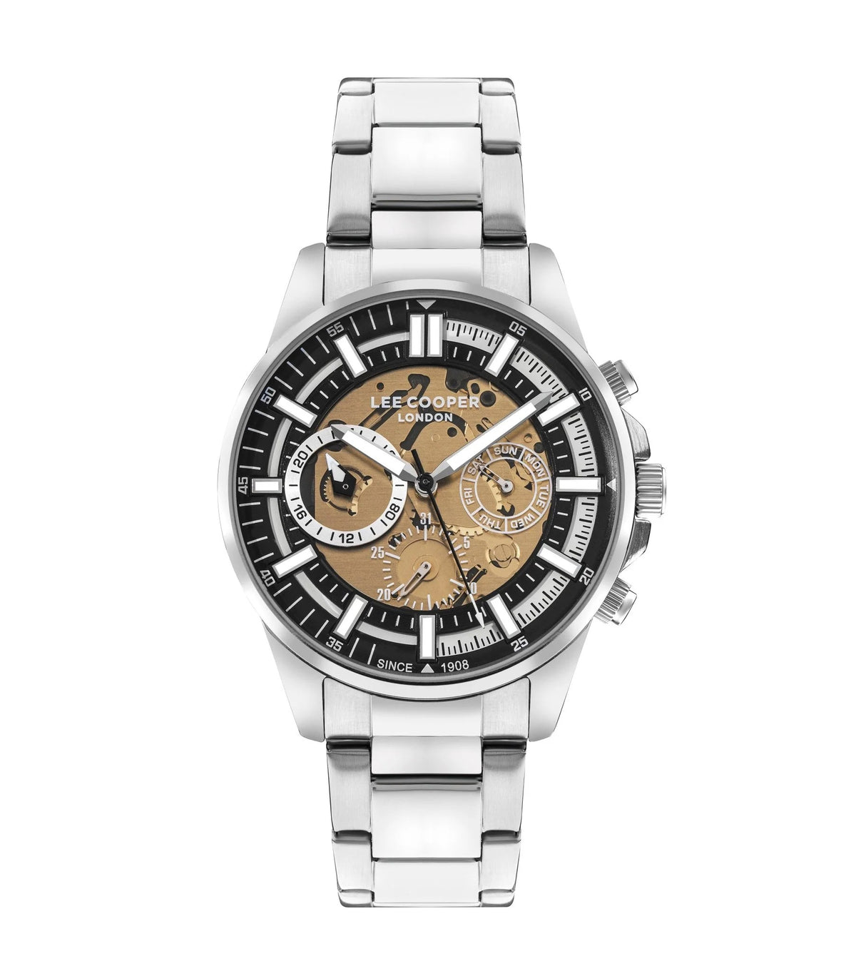 LEE COOPER Men’s Multi Function Brown Dial Watch – LC07817.310