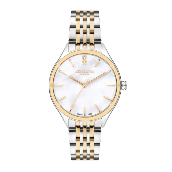 LEE COOPER Women’s Analog Silver Dial Watch – LC07821.220