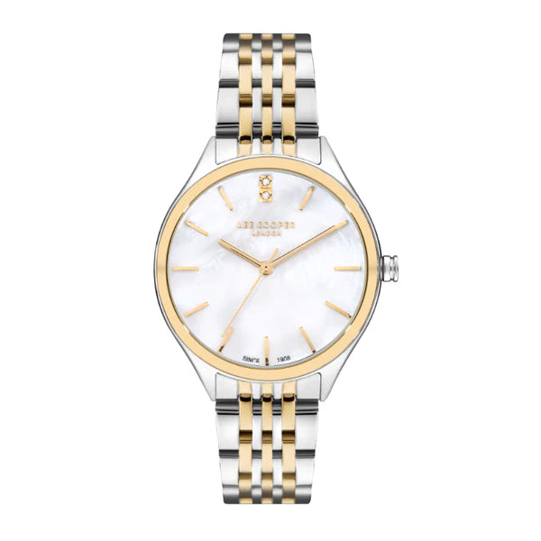 LEE COOPER Women’s Analog Silver Dial Watch | LC07821.220