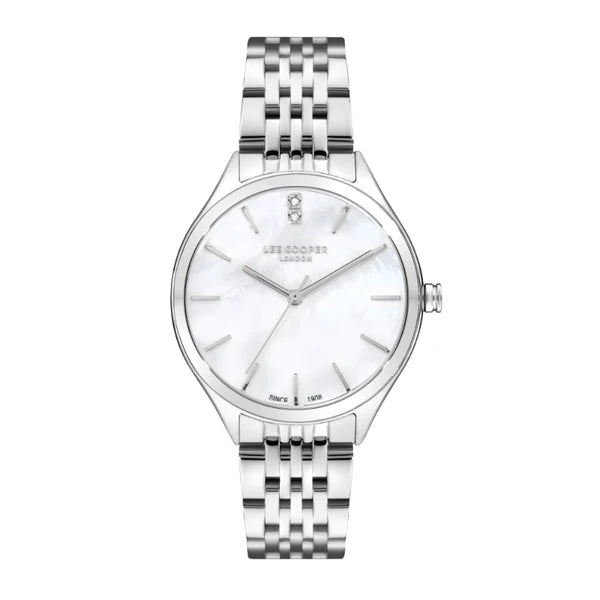LEE COOPER Women’s Analog Silver Dial Watch | LC07821.320