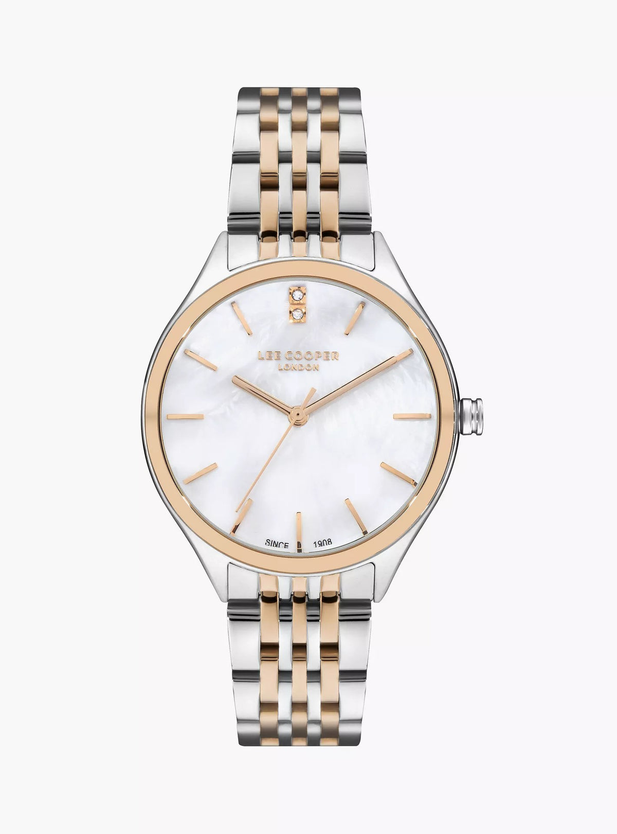 LEE COOPER Women’s Analog Silver Dial Watch – LC07821.520