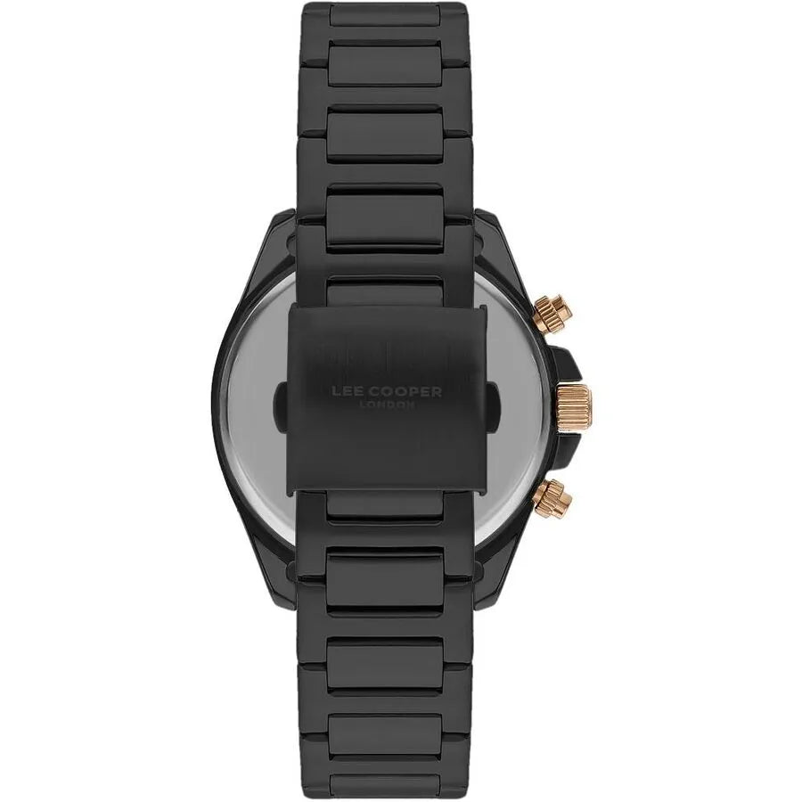 LEE COOPER Men’s Multi Function Black Band Watch | LC07829.060