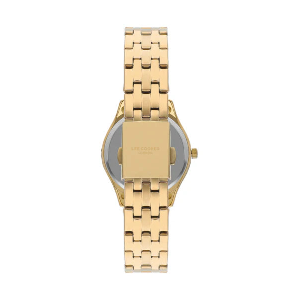 LEE COOPER Women’s Analog Gold Band Watch | LC07832.120