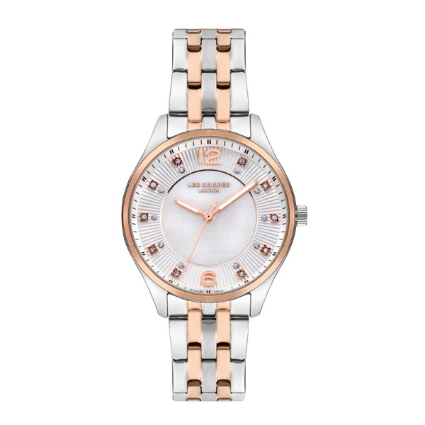 LEE COOPER Women’s Analog White MOP Dial Watch – LC07832.520
