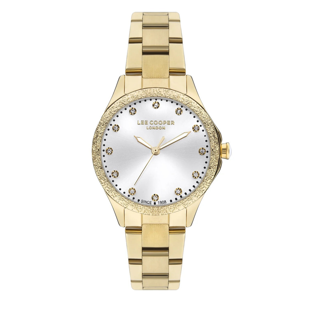 LEE COOPER Women’s Analog Silver Dial Watch – LC07840.130