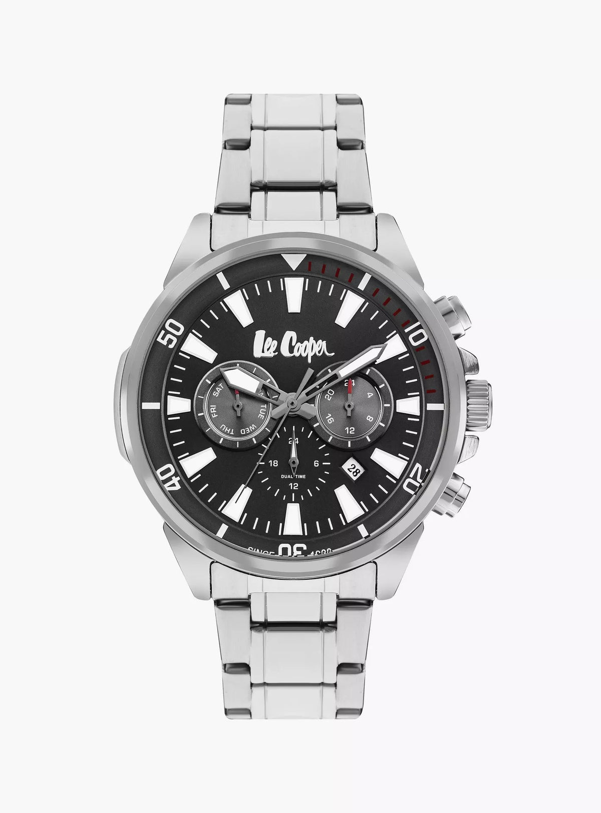 LEE COOPER Men’s Multi Function Black Dial Watch – LC07846.350