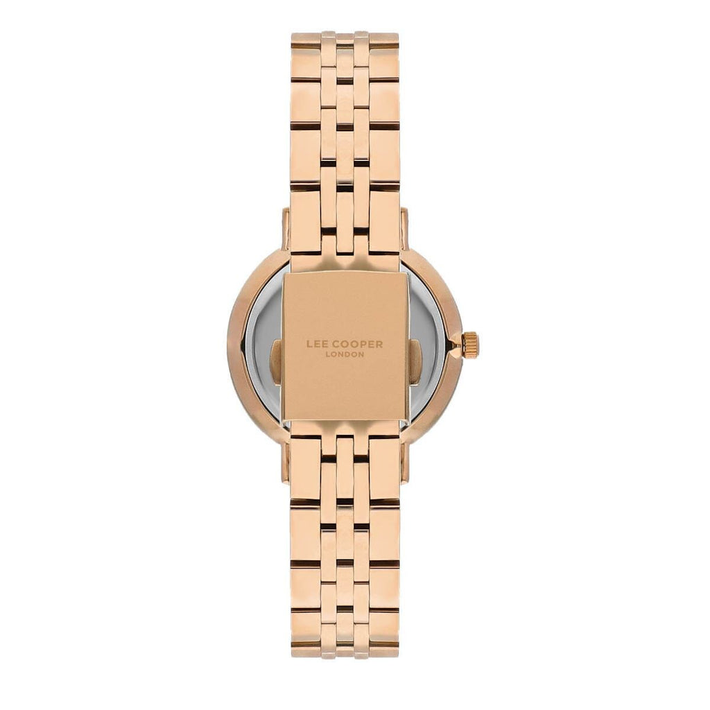 LEE COOPER Women’s Analog White Mop Dial Watch – LC07857.420