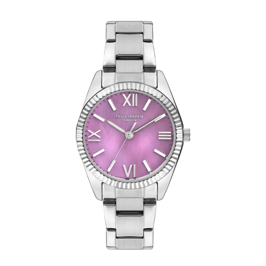 LEE COOPER Women’s Analog Purple Dial Watch | LC07868.380