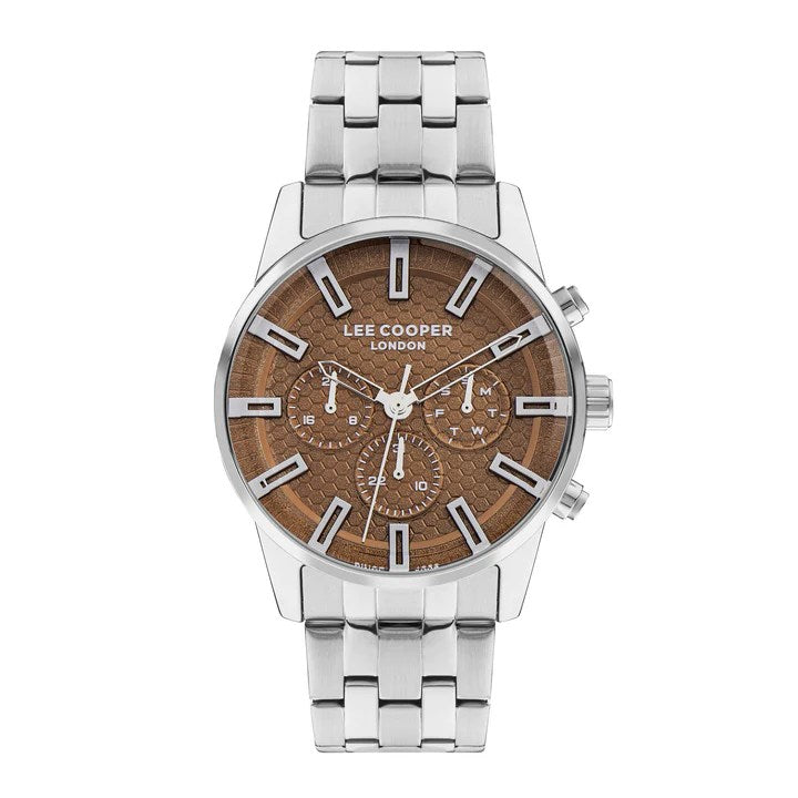 LEE COOPER Men’s Multi Function Brown Dial Watch – LC07879.380