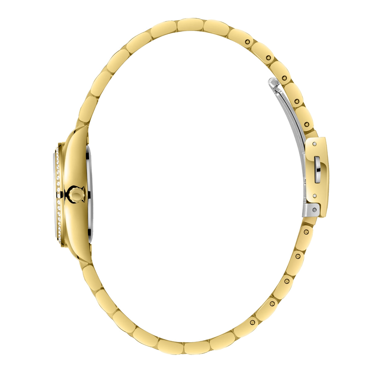 LEE COOPER Women’s Analog WHITE MOP MOP Dial Watch – LC08155.120