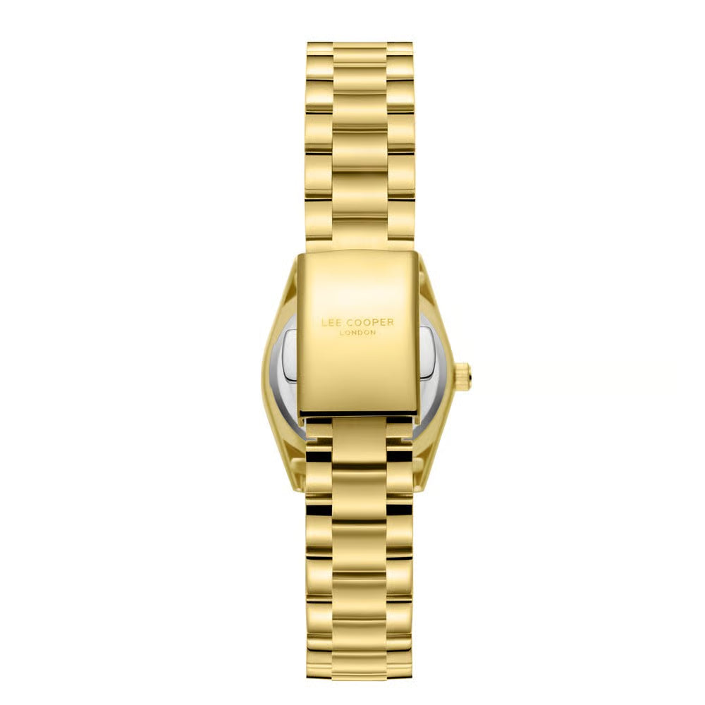 LEE COOPER Women’s Analog WHITE MOP MOP Dial Watch – LC08155.120