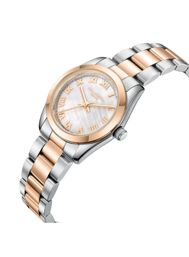 LEE COOPER Women’s Analog WHITE MOP Dial Watch – LC08190.520